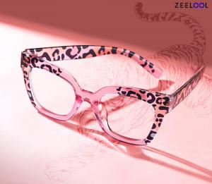 ZEELOOL Leopard Print Glasses