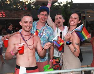 Group at Stonewall Pride in Wilton Manors