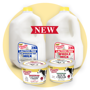 New Lactose Free Dairy Options from Prairie Farms