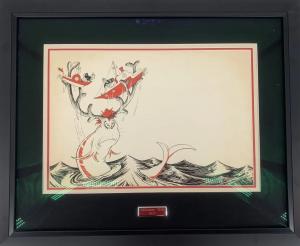 Dr. Seuss collectible art