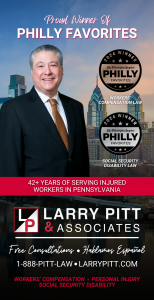 Larry Pitt & Associates is a Proud Winner in the Philly Favorites Contest 2024
