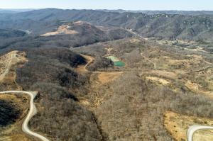 Aerial view of Lewis Ridge site in Bell County, KY