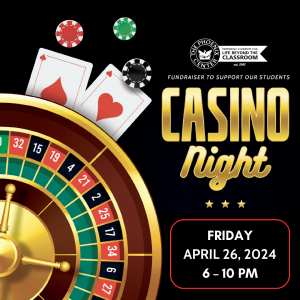 TPC’s most highly anticipated event of the year! Casino Night 2024 on Friday, April 26th