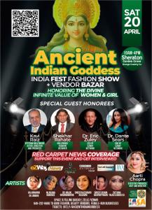 Ancient Indian Goddess India Fest Fashion Show & Vendor Bazaar - Celebrity and Artist Attendees