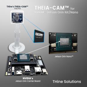 THine Introduces THEIA-CAM™ 13MP PDAF Camera Kit for NVIDIA® Jetson Orin™ NX/Nano