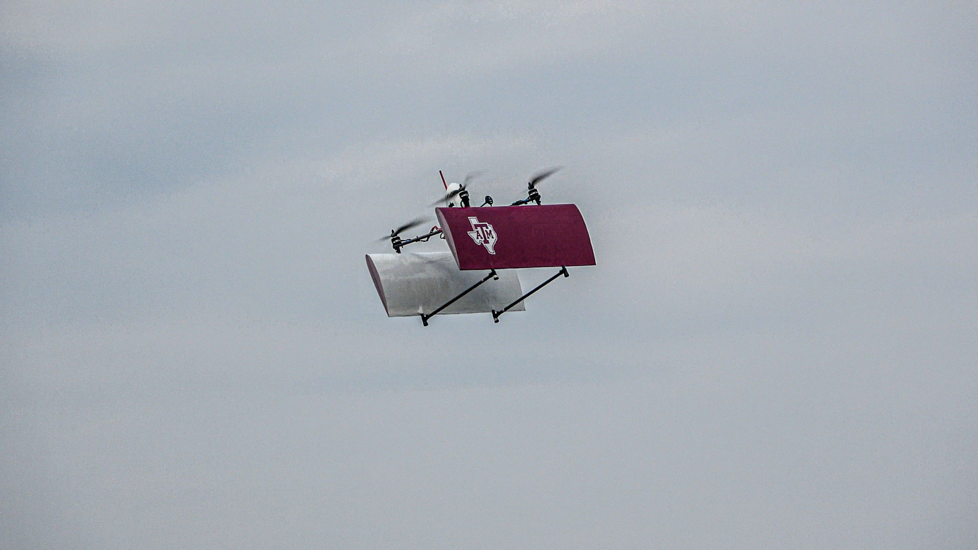 Texas A&M University Drone in Flight