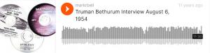 Featured in this article is a link to a 1954 audio recording of a Truman Bethurum interview.
