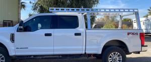 Work Horse® Utility Rack Over Cab System in Silver