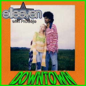 Cover of Ellee ven single called Downtown