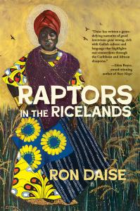 Book cover for the book 'Raptors in the Ricelands'