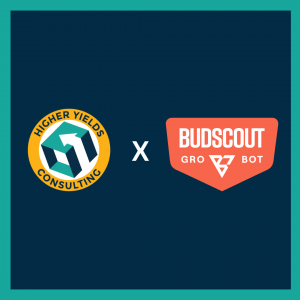 And image of the Higher Yields Consulting and BidScout logos