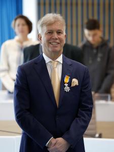 Marcel Boekhoorn, founder of investment company Ramphastos Investments, appointed Knight of the Order of Orange-Nassau  Credit: Edwin Smulders