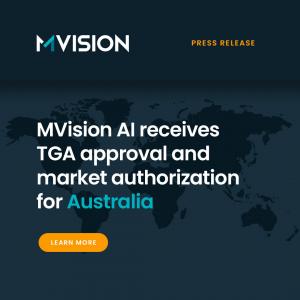 MVision AI receives TGA approval and market authorization for Australia
