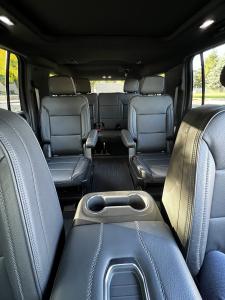 Interior Photo of one of Avo Limos Luxurious fleet of SUV's