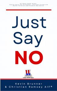 Just Say No now available through Amazon Books