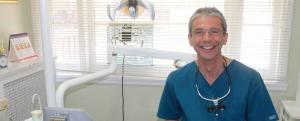 Dr. Paltsev in his dental practice.
