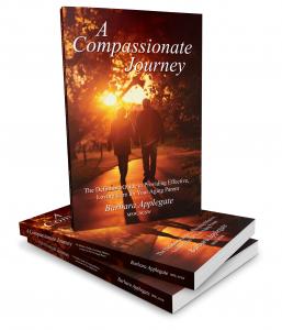 An image of a book cover featuring an aging couple walking a sidewalk towards a sunset