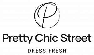 P in a circle. The logo for Pretty Chic Street