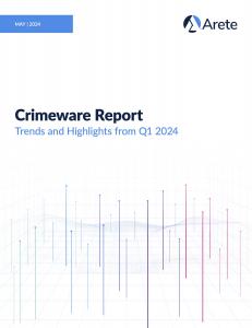 2024 Q1 Crimeware Report Cover