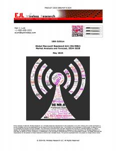 Report cover for EJL Wireless DU/BBU Market Forecast 2024-2028