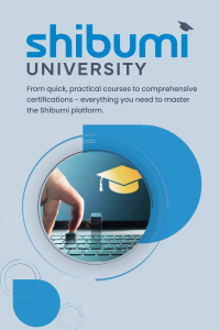Shibumi University offers everything from quick, practical courses to comprehensive certifications. It is essentially everything you need to master the Shibumi Platform.