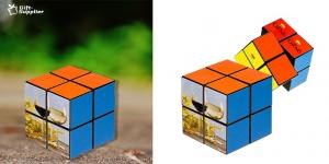 Custom Rubik's Cube with logo imprint