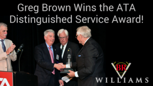 Greg Brown wins Alabama Trucking Award
