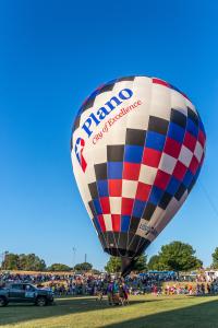 Visit Plano Hot Air Balloon photo credit George Fargo