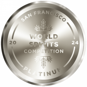 An image of the prestigious Platinum Tequila Award from the San Francisco World Spirits Competition, showcasing excellence in craftsmanship and quality. #CraftedExcellence #SFWSC #PlatinumTequila