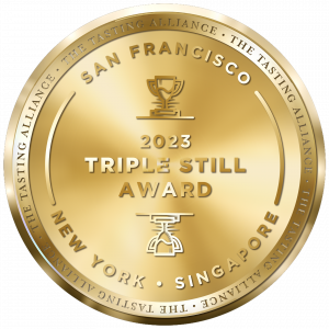 Image: Black Sheep Tequila's Triple Still Award medal presented by the Tasting Alliance.