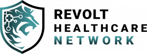 The Revolt Healthcare Network Logo