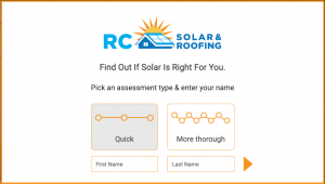 RC Solar & Roofing Solar Calculator