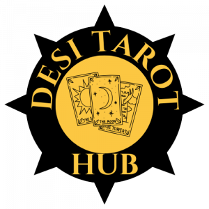 Logo Desi Tarot Hub Best Tarot School India UK Leading Tarot Coach INdia UK