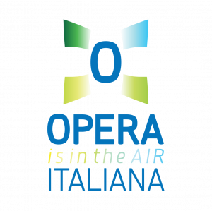 Opera Italiana is in the Air Logo