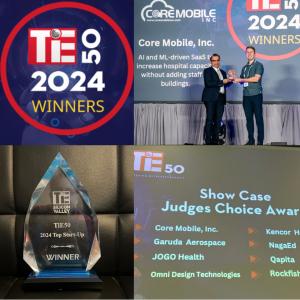 Core Mobile receives Judge's Choice Award amongst TiE50 winners at TiEcon 2024