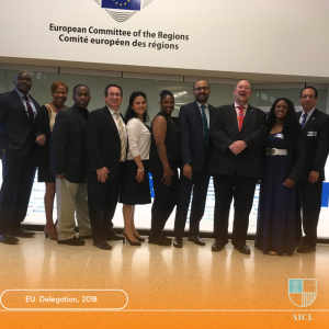 Dr. Tejay Leads Cybersecurity Delegation to the European Union - 2018