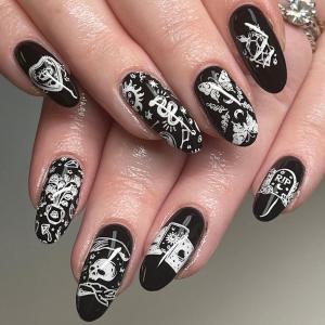 Maniology offers a wide range of nail stamping plates and polishes that make it easy to create DIY designs.