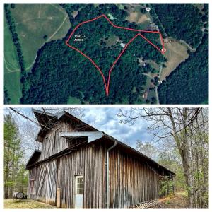 10.43 +/- acres in Greene County -- 40'x60' framed barn/building w/concrete floor, metal roof & wired for 200 amp service -- Scenic mountain views ideal for a home site - Located only 6.5 miles from Rt. 29, 8 miles from Ruckersville, 14 miles from Charlottesville