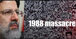 Ebrahim Raisi has a record of human rights abuses and crimes against humanity. He was one of four members of the notorious “Death Commission” that oversaw the extrajudicial executions of thousands of political prisoners, (MEK/PMOI), in the 1988 massacre.
