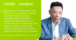 Creatio Partners with Zero One Technology
