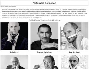 perfumers list