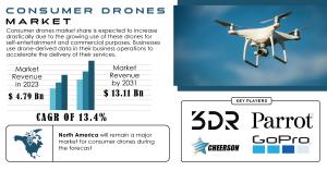 Consumer Drones Market Size and Growth Report