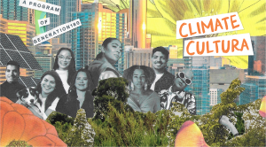 Collage depicting the 2024 Climate Cultura Fellows