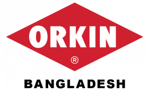 Logo of the Orkin pest control franchise in Bangladesh
