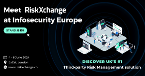 RiskXchange is coming to showcase Third-party Risk Management solution at Infosecurity Europe 2024, at Stand B151