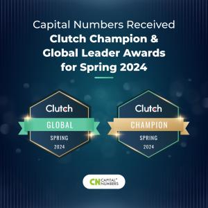 Clutch Champion and Global Leader Awards for Spring 2024