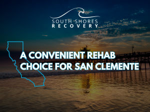 A Pacific Ocean scene shows the concept of At less than a 15 minutes from San Clemente, South Shores offers effective residential and outpatient programs