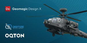 Helicopter Digitization: Free 3D Scanning Webinar by Digitize Designs and Oqton Geomagic Design X