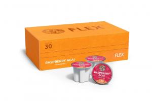 Flex Beverage Pod Showing Raspberry Acai Refresher