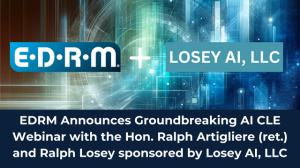 Losey AI and EDRM announce CLE on AI